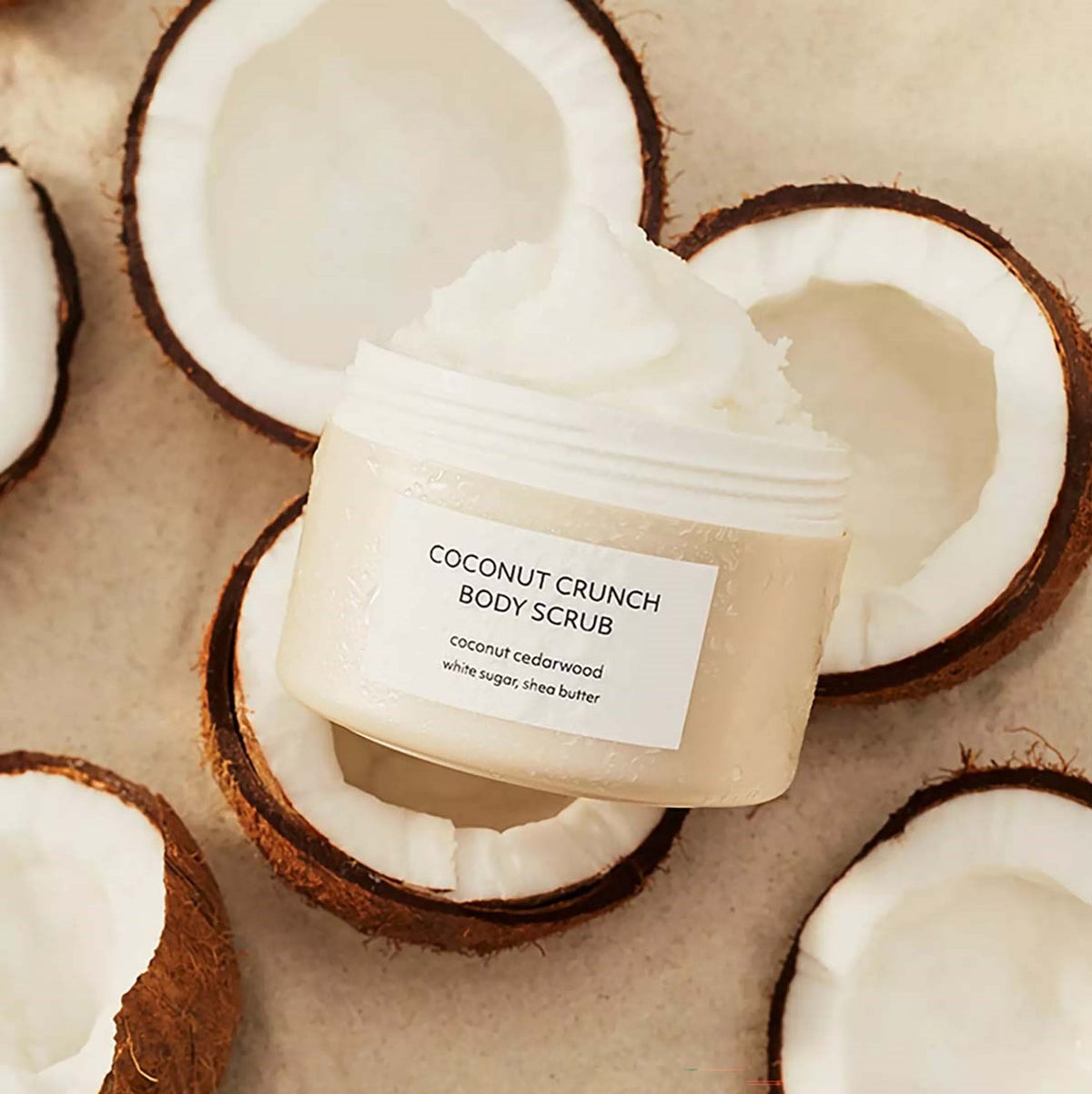 Coconut Cedarwood Body Scrub 200 ml