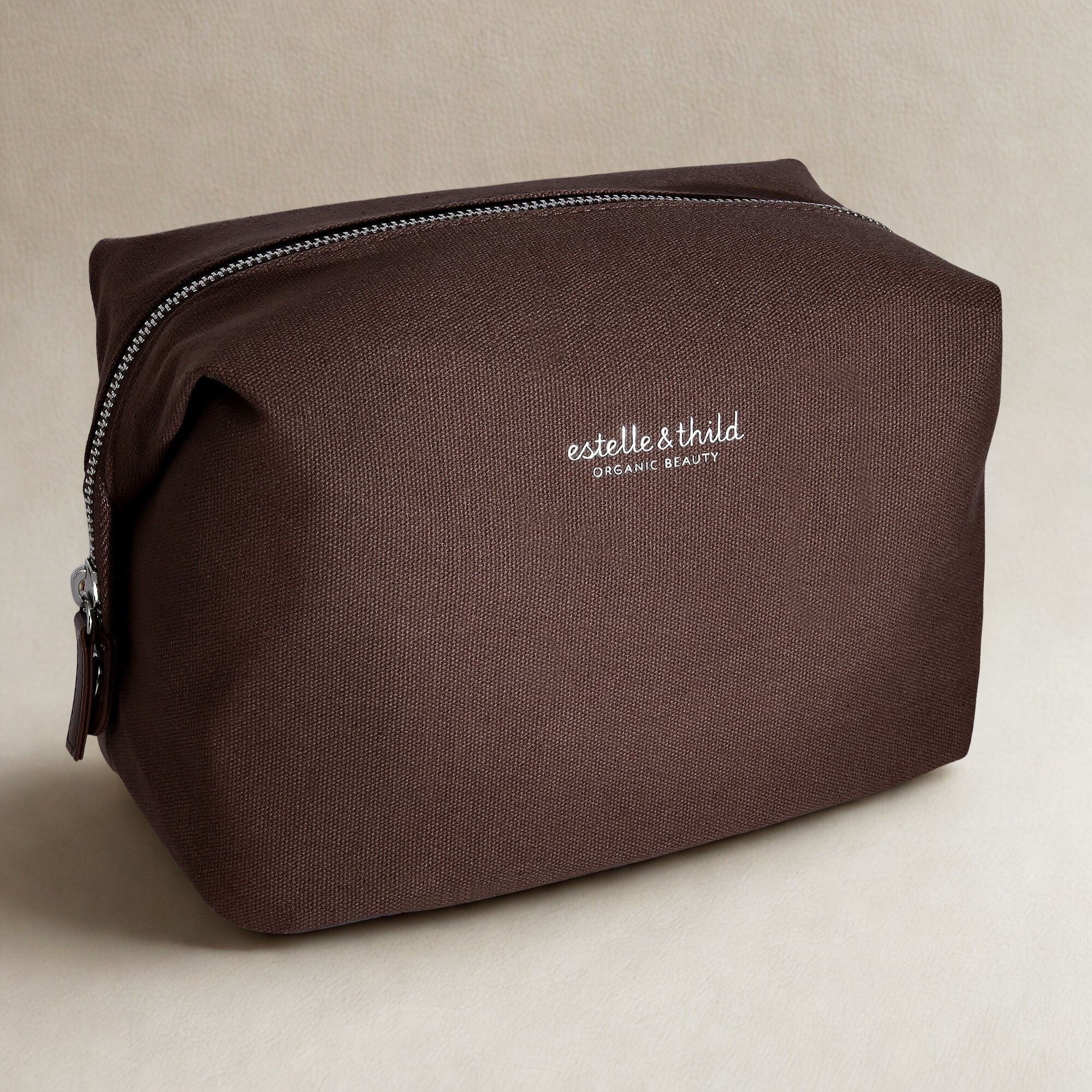 Organizer Toiletry Bag Brown