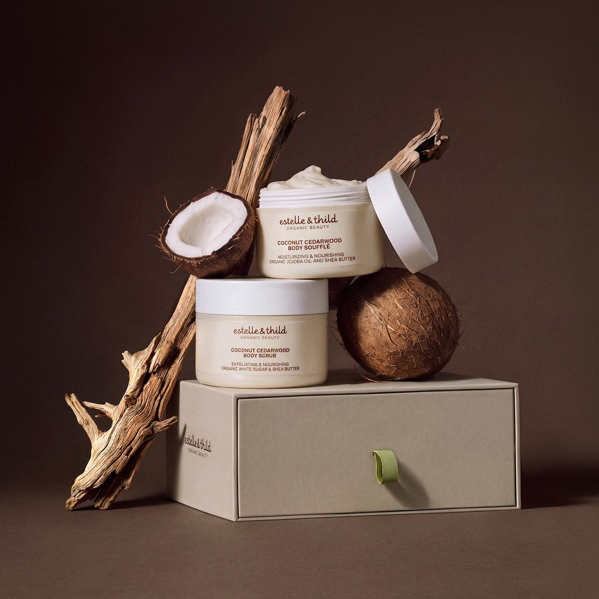 Coconut Cedarwood Body Care Gift Set